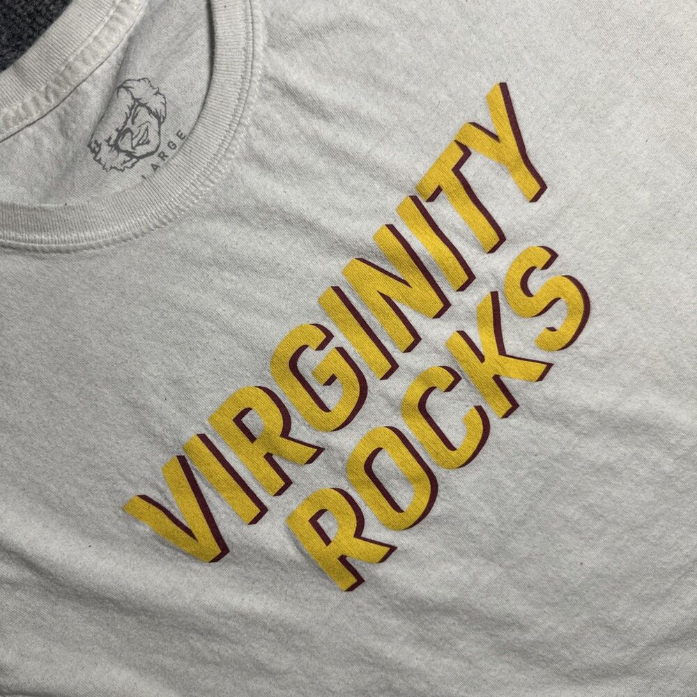 Danny Duncan Youtube Merch Virginity Rocks T-shirt Size L Yellow